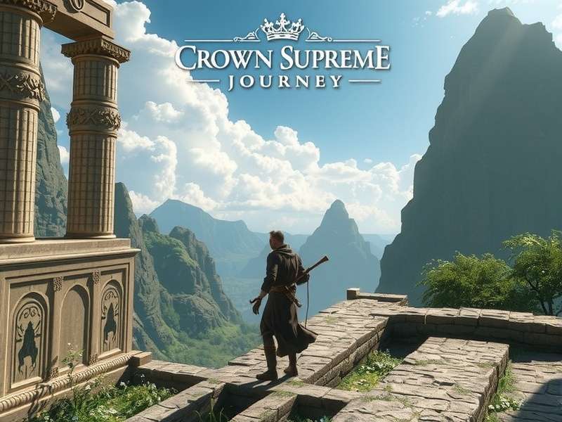 Exploring Ancient Ruins in Crown Supreme Journey Crown Supreme Journey game screenshot showing a character exploring ancient ruins
